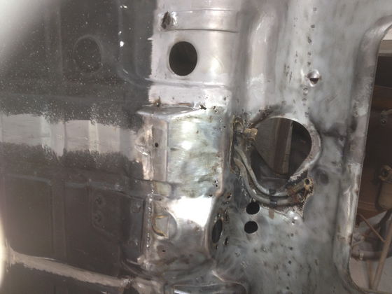 Formteile des Porsches 911 instand gesetzt