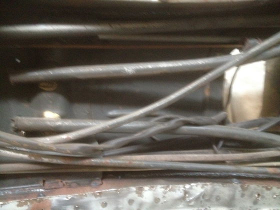 Der 911'er Porsche vor der Entrostung
